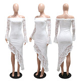 Sexy Tube Top Similar To Irregular Solid Color Long Dress CYA-901820