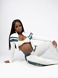 Sexy Slim Sports Style Women's Three-piece Trousers Set XS-899