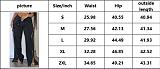 New Streetwear Casual Multi-pockets Zipper Split Loose Straight Leg Cargo Pants XINH-80250