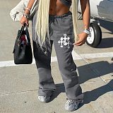 Fashion Trendy Printed Sports Casual Sweatpants SMJR-1103