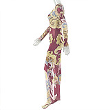 Fashionable and Comfortable Slim-fit Long-sleeved Round Neck Jumpsuit JY-006278