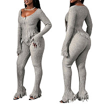 Sexy Knitted Hand Hook Tassel Fashion Casual Suit NIYA-8201 Sexy Knitted Hand Hook Tassel Fashion Casual Suit NIYA-8201