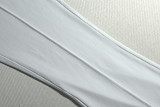 Solid Color Slim Fit Pleated Zipper Long-sleeved Stand-up Collar Cropped Trousers Set JY-9089