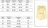 Sexy Solid Color U-neck Long-sleeved Top and Shorts Set SUM-25190