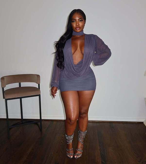 Stylish Solid Color Mesh Patchwork Design Slim-fit Bodycon Short Dress XS-1333