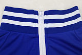 Casual Color-blocked Long-sleeved and Long-legged Sportswear Set PMR-019