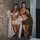 Side-pleated Low-waisted Hot Girl Furry Hip-wrap Skirt Short Skirt MRA-39092