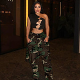 Cargo Pants Streetwear Camouflage Straight-leg Jeans LSD-25251