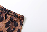 Digital Printed Long-Sleeved Fitted Top and Slim Fit Pants Set ZJQD-84398