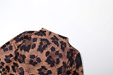 Digital Printed Long-Sleeved Fitted Top and Slim Fit Pants Set ZJQD-84398