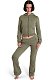 Fashionable Embroidered Autumn/Winter Thickened Sweatshirt Casual Set MJL-0015