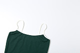 Casual Camisole Long-sleeved Jacket Slim-fit Bootcut Trousers Three-piece Set SXE-78623