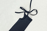 Sexy V-neck Backless Long-sleeved Bodycon Dress JY-303605