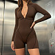 Sexy and Functional Reverse-segmented Slim-fit Sports Jumpsuit MRA-45498