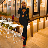 Sexy Cutout Crop Top and Pants Street Style Set JY-91951