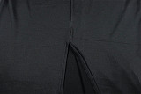 Sexy V-neck Backless Long-sleeved Bodycon Dress JY-303605