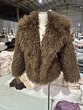 New Warm Fur Coat For Women Sheep Long Fur Street Cardigan Jacket ZNFR-XT10190