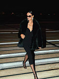 Friendly Faux Fur Short Coat Winter 2025 Hot Girl Style ZNFR-9875