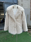 Friendly Faux Fur Short Coat Winter 2025 Hot Girl Style ZNFR-9875