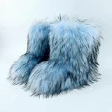 Stylish Warm Plus-size Flat Mid-calf Snow Boots HES-6500