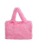 New Long Shoulder Strap Large Capacity Fur Tote Bag HES-257796