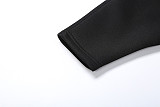 Sexy Hot Girl Slim-fit Deep V-neck Elegant Long-sleeved Hip-lifting Bodysuit SXE-84533