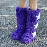 Women's Winter Faux Fur Fox Snow Boots HES-6400