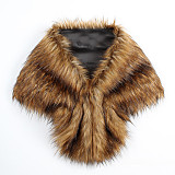 Fur New Autumn Collection 2025 Furry Shawl Without Collar ZNFR-8804
