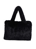 New Long Shoulder Strap Large Capacity Fur Tote Bag HES-257796