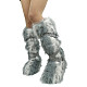 2025 New Style Faux Fur Leopard Print High-Top Lace-up Snow Boots HES-7500