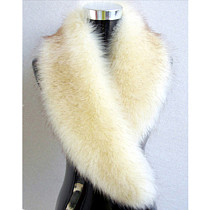 Fox Fur Collar Lady Shawl Large Fur Collar Scarf Warm ZNFR-A03