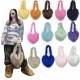 New Personalized Tan Wool Fur Heart-shaped Cute Crossbody/Shoulder Bag HES-3502