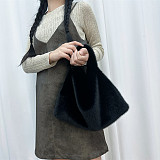 2025 New Style Fluffy Tote Bag HES-2321