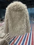 Artificial Fur Mid-length Teddy Wool Fur One-neck Curly Style Women Coat ZNFR-KJ10190