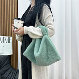 2025 New Style Fluffy Tote Bag HES-2321