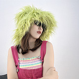 Fashionable Faux Sheep Wool Warm Plush Straw Hat HES-3028