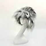 New Fashionable Faux Wool Warm Bucket Hat HEA-2600