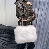 New Casual Plush Large Capacity Tote Shoulder/Crossbody Bag HES-2424