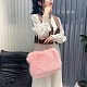 New Casual Plush Large Capacity Tote Shoulder/Crossbody Bag HES-2424