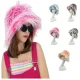 New Fashionable Faux Wool Warm Bucket Hat HEA-2600