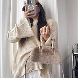 2025 New Faux Mink Fur Tote Handbag/Crossbody Bag RS-5321