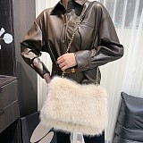 New Casual Plush Large Capacity Tote Shoulder/Crossbody Bag HES-2424
