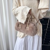 2025 New Faux Mink Fur Tote Handbag/Crossbody Bag RS-5321
