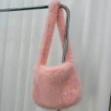 New Large-capacity Versatile Plush Tote/Shoulder Bag