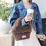 2025 New Style Faux Wool Fluffy Handbag RS-104