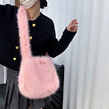 New Large-capacity Versatile Plush Tote/Shoulder Bag