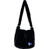 Candy-colored Rabbit Fur Flap Crossbody/Shoulder Bag HES-2100