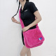 Candy-colored Rabbit Fur Flap Crossbody/Shoulder Bag HES-2100