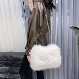 New Casual Plush Large Capacity Tote Shoulder/Crossbody Bag HES-2424