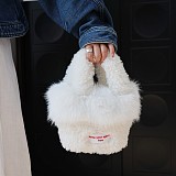 2025 New Style Faux Wool Fluffy Handbag RS-104